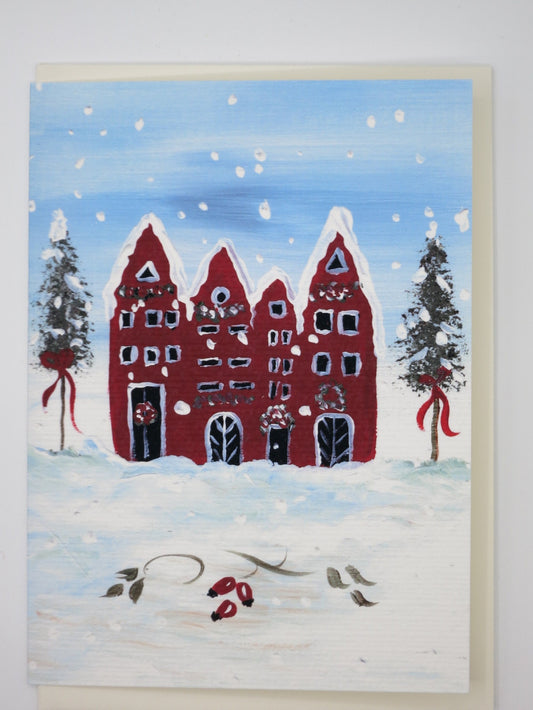 Weihnachten  - Weihnachskarte mit Umschlag  Art.Nr.PKWei8