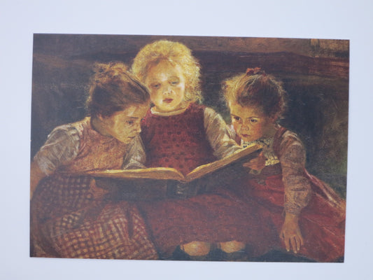 Ein gutes Buch -  Postkarte -Art.PKHE213
