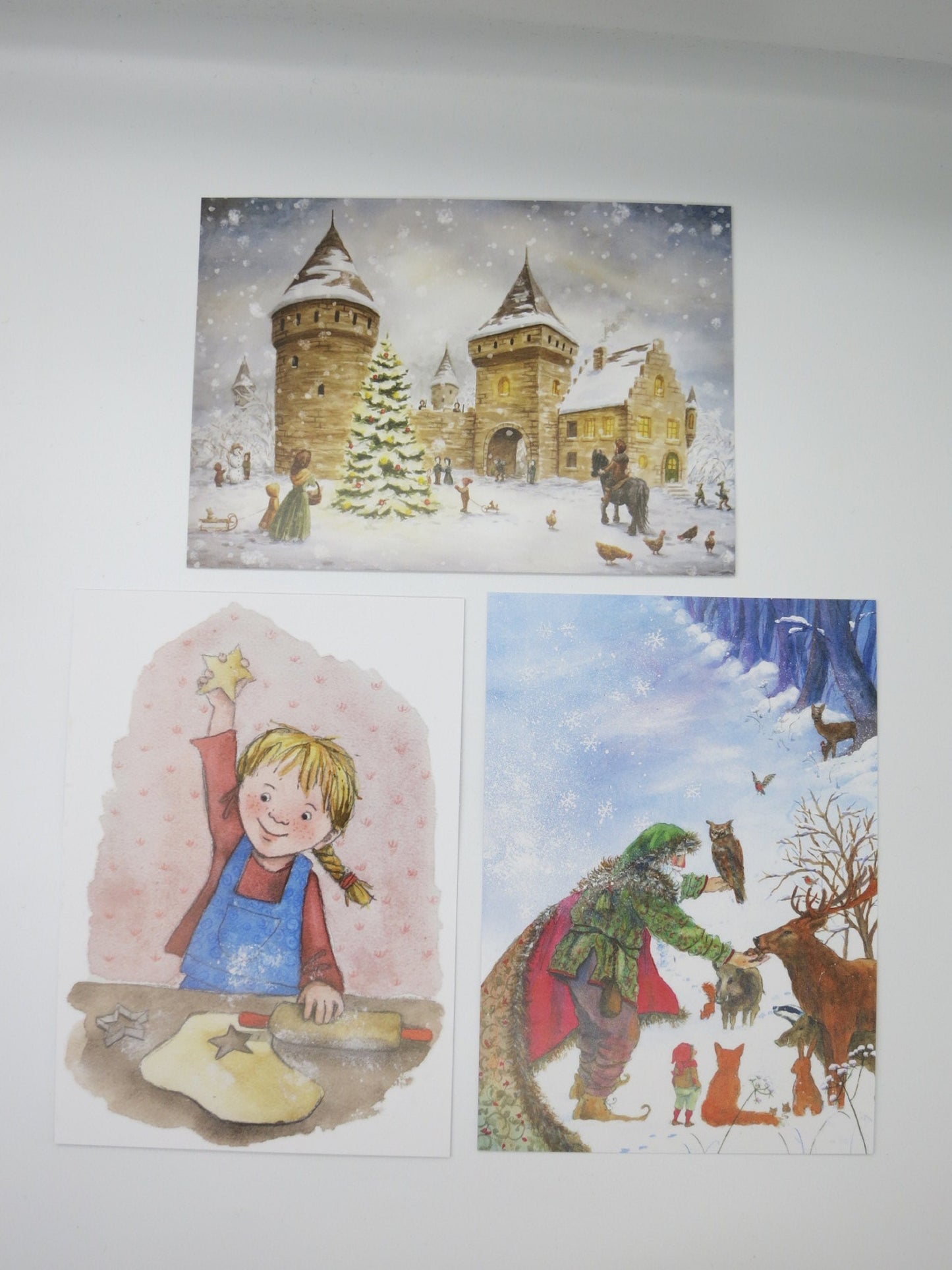 Kartenset Weihnacht - 16 Postkarten Art.PKS7