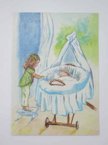 Große Schwester - Postkarte - Waldorf Art.Nr.PKSO95