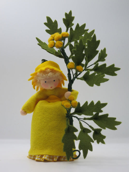 Rainfarn I - Blumenkind -Jahreszeitentisch- Waldorf -handgefertigtes Blumenkind - Sommer- Art. SO90