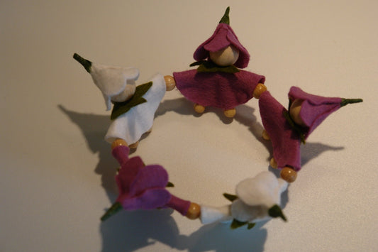 Blumenkränzchen IV - Jahreszeitentisch - Krokus -  Art. FR19