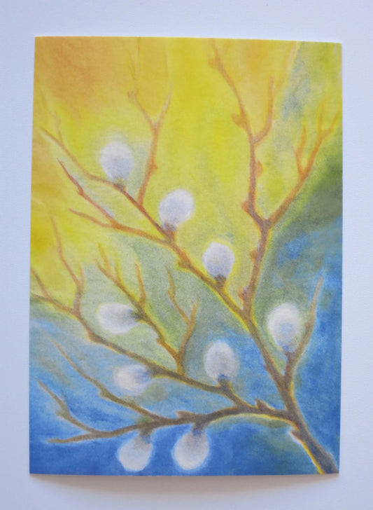 Kätzchen - Postkarte - Waldorf  Art.NR.PKFR69