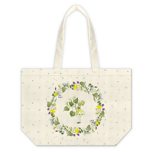 Shopper aus Baumwolle Motiv Kräutergarten Art. BS1