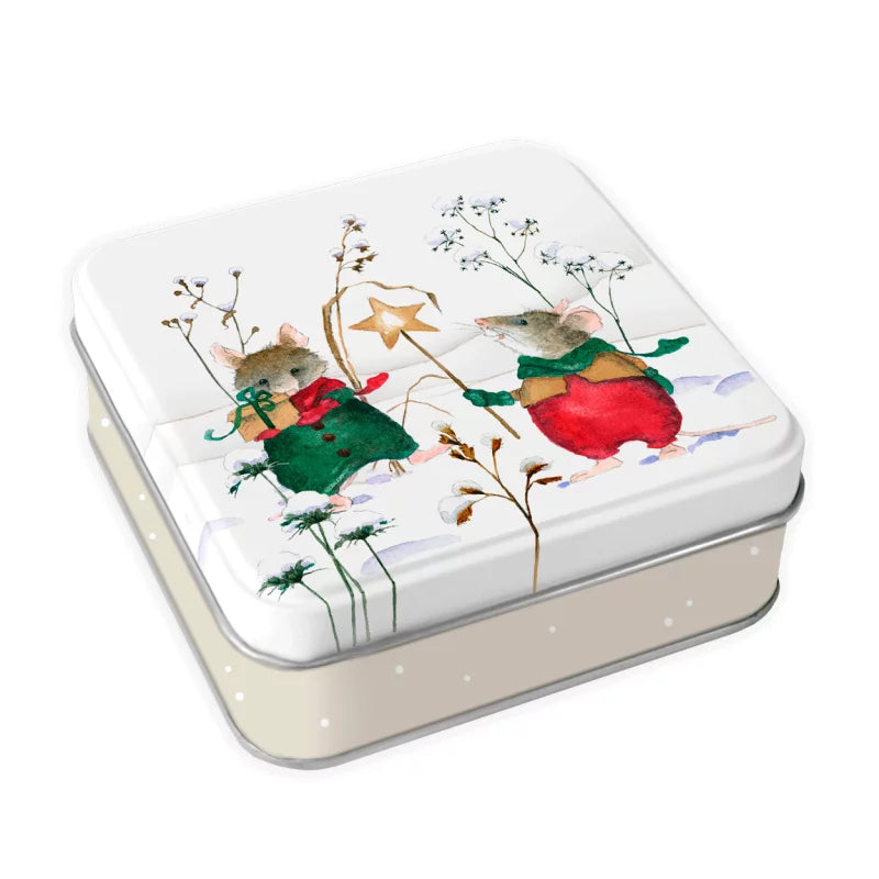 Lustige Winterfreunde Geschenkdose GD11 von Daniela Drescher