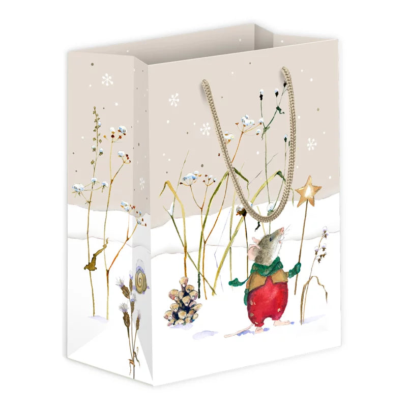 Lustige Winterfreunde Geschenktasche GP17 von Daniela Drescher