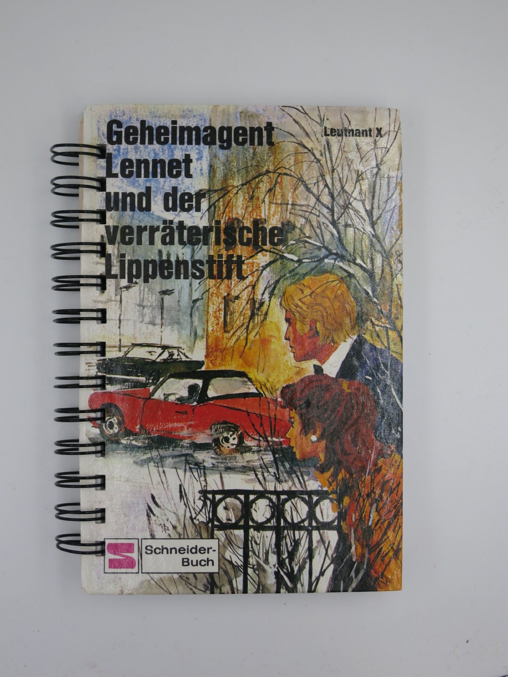 Notizbuch aus altem Kinderbuch NB5 als Blanko Journal