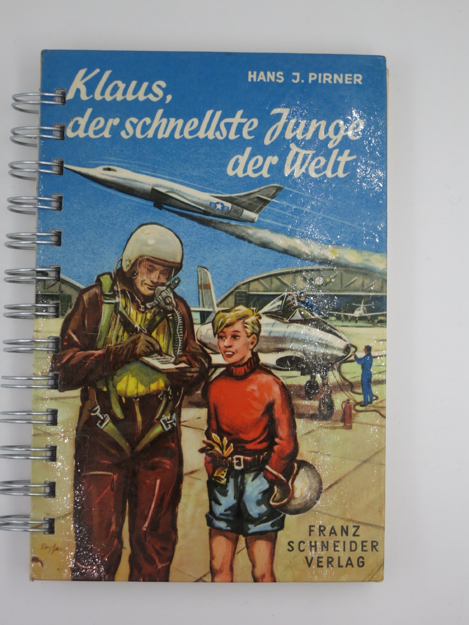 Notizbuch aus altem Kinderbuch NB6 als Geschenkidee