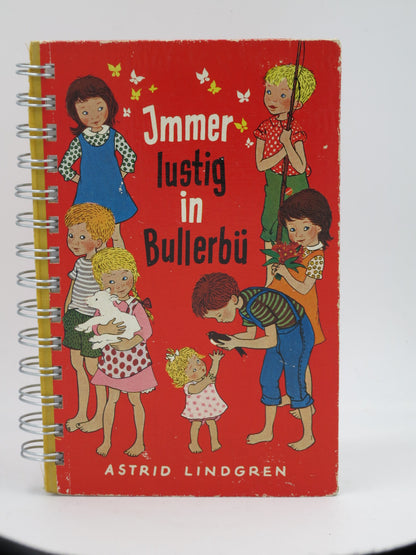 Notizbuch aus Kinderbuch Bullerbü, 80 Seiten- von Katja Unterberg