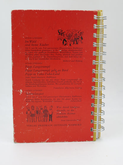 Notizbuch Detailansicht von hinten