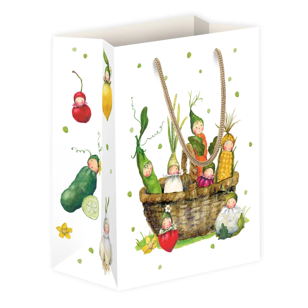 Obst und Gemüsekinder Geschenktasche GP8 von Daniela Drescher