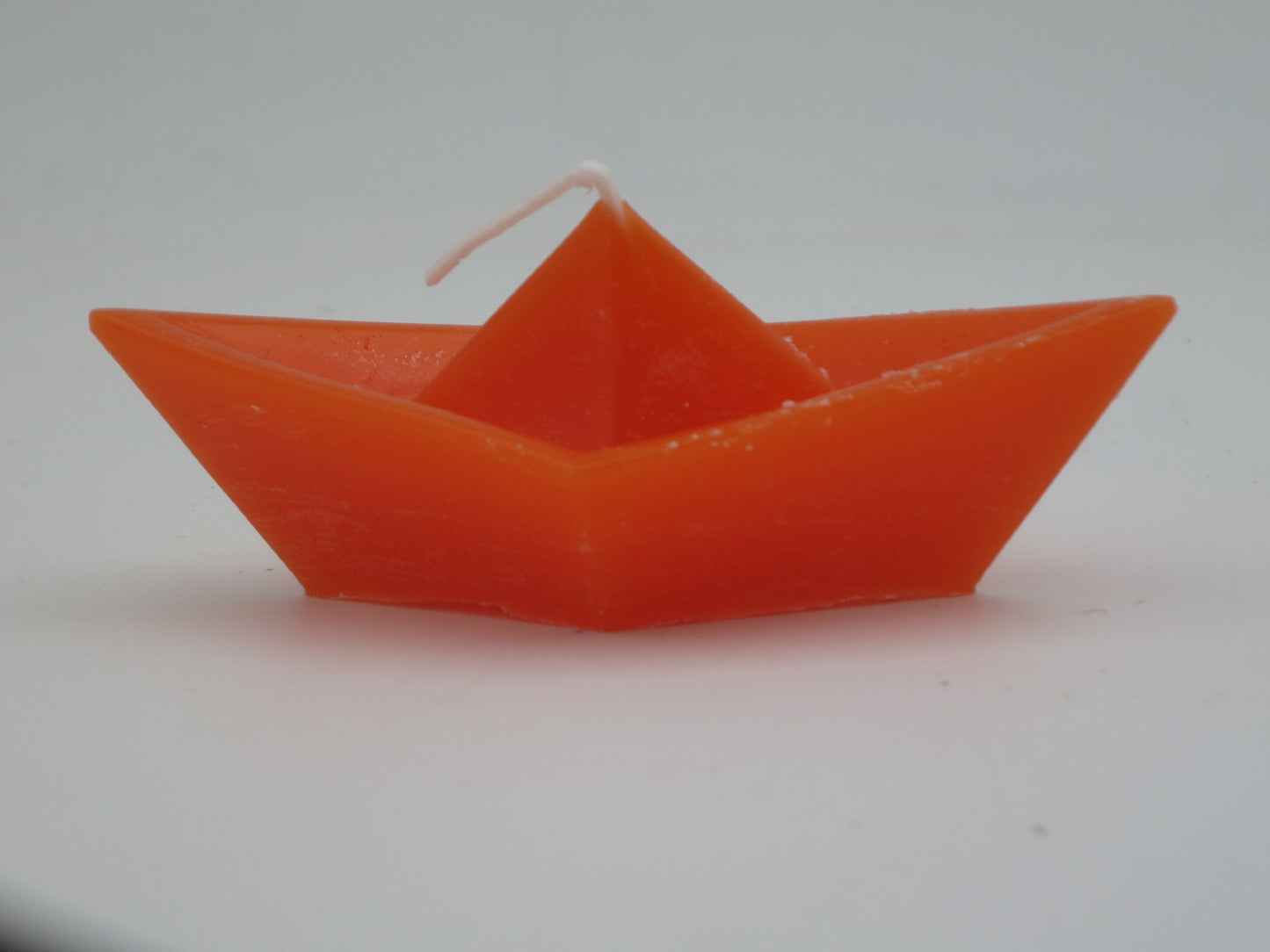 Papierbootkerze für Wasserschale und Tischdeko