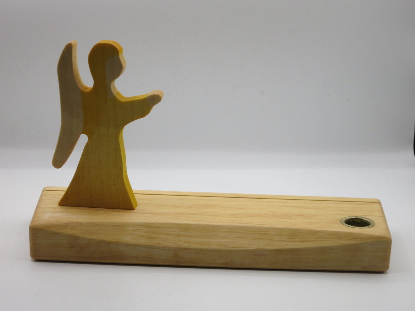 Kartenhalter mit Engel  - Postkartenhalter- Weihnachten - Advent - Waldorf Art.Nr PKH4
