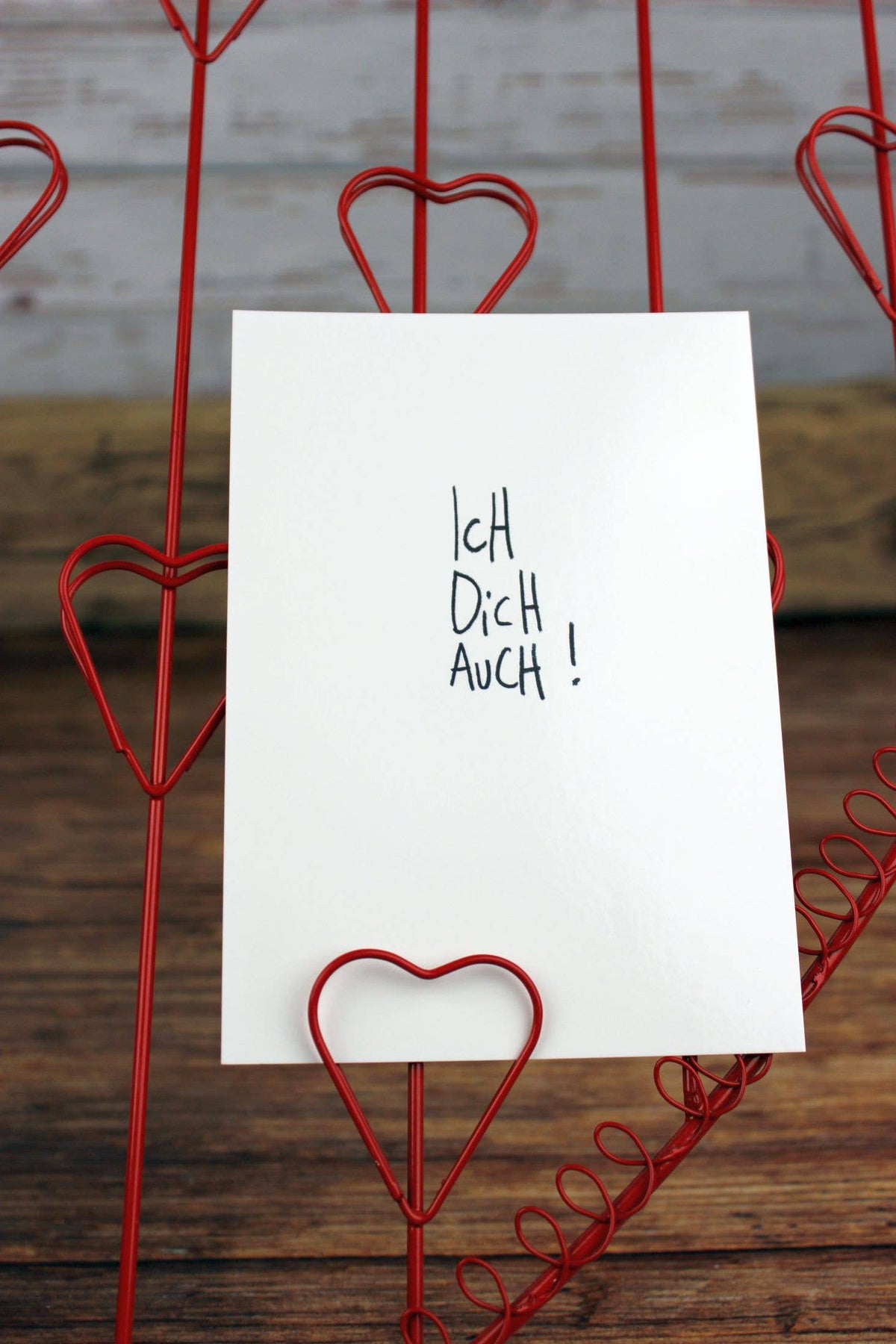 Postkarte ch Dich Auch, Grußkarte von Edition Gute Geister