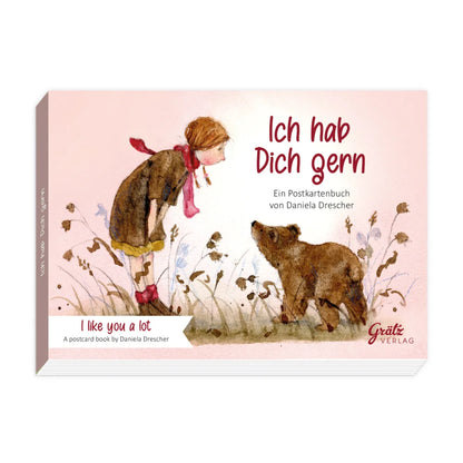Postkartenbuch Ich hab Dich gern Daniela Drescher - 15 Postkarten fuer liebevolle Gruesse
