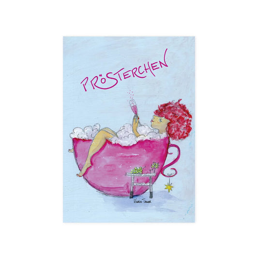 Prösterchen - Postkarte  - Art.Nr. PKGR136