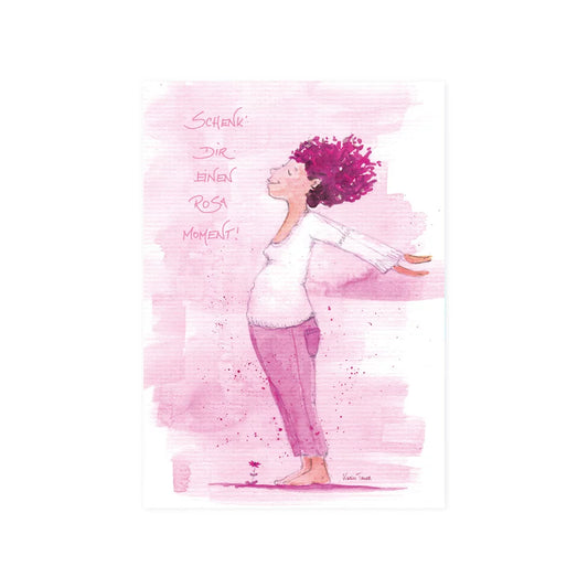 Rosa Moment - Postkarte  - Art.Nr. PKGR127