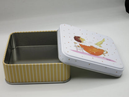 Schaumbad kleine Geschenkbox GD14 aus Weißblech