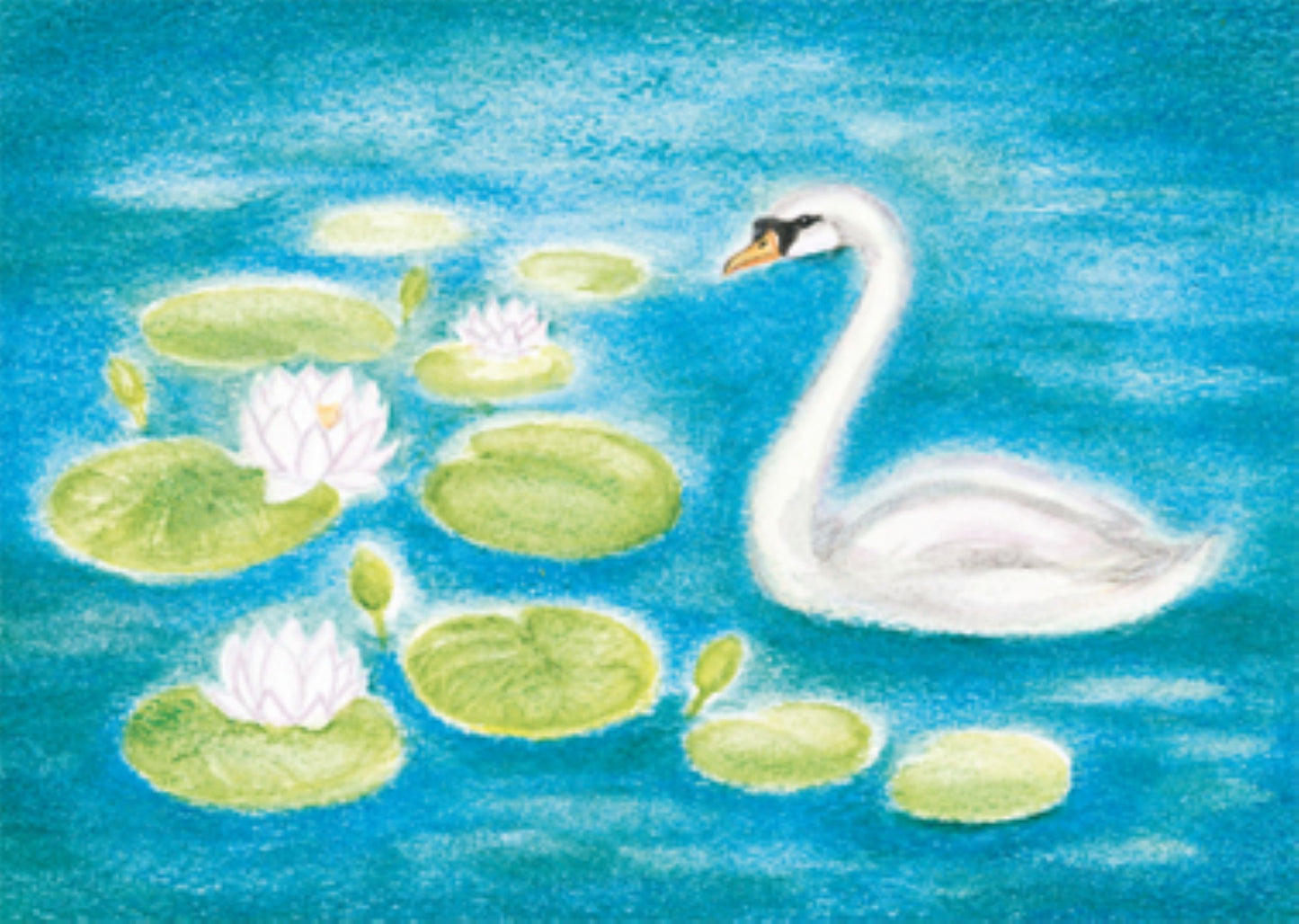 Schwanensee - Postkarte Art.Nr.PKSO255