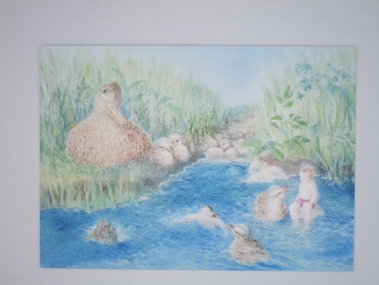 Schwimmunterricht - Postkarte - Art.Nr.PKSO140
