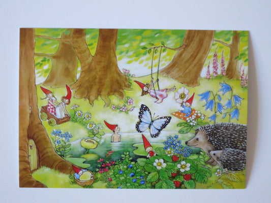 Sommer Zwerge - Postkarte - Waldorf - Art. Nr.PKSO260