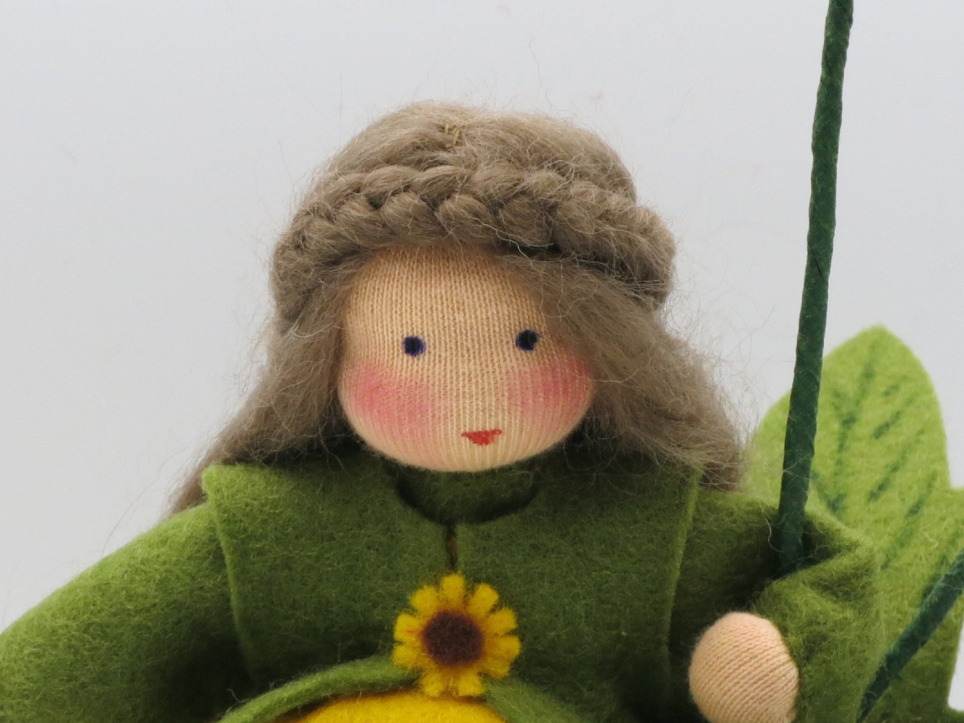 Sonnenhut-Blumenkind mit der Variante mit zwei Blüten