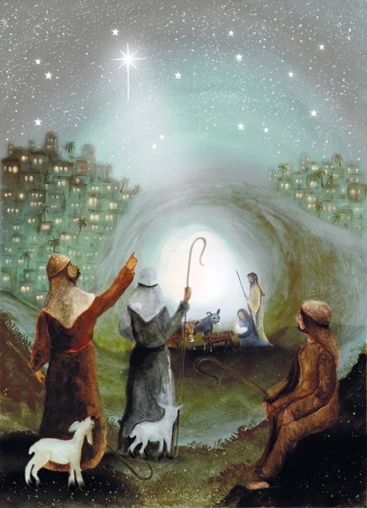 Stern von Bethlehem- Postkarte - Art.Nr.PKW226)