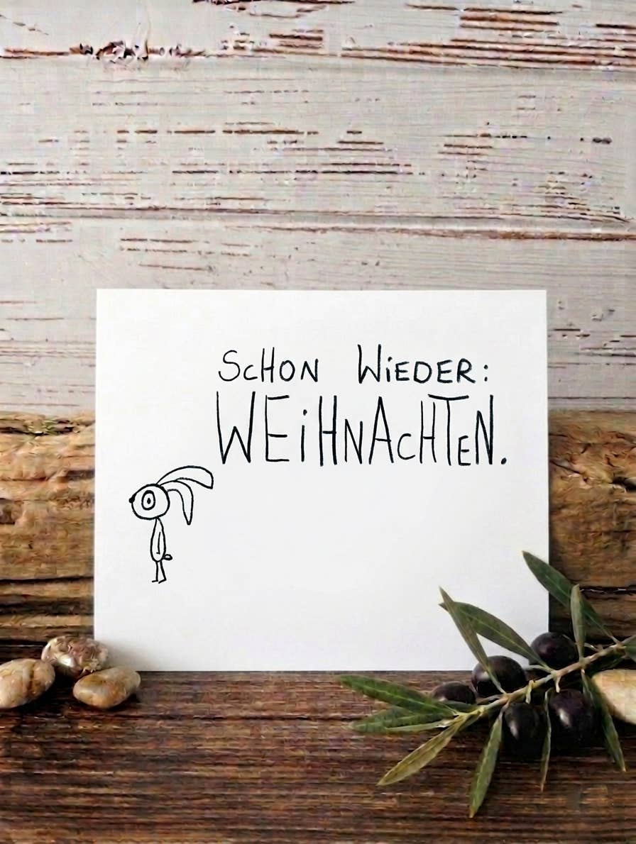 Weihnachtskarte Weihnachten 2.0 von Edition Gute Geister