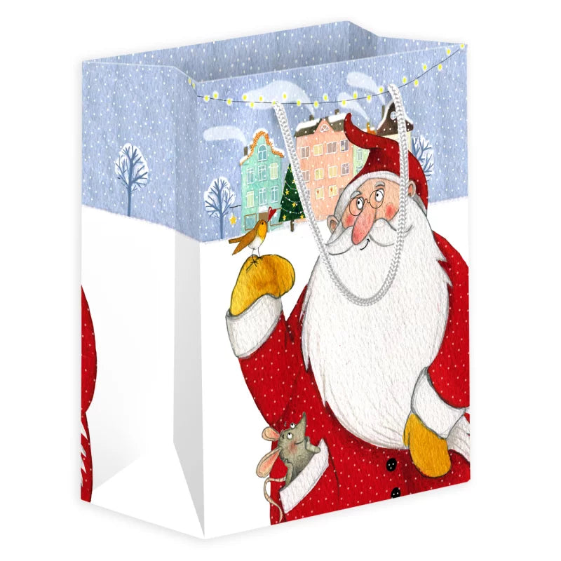 Weihnachtsmann Geschenktasche GP18 von Katja Jäger