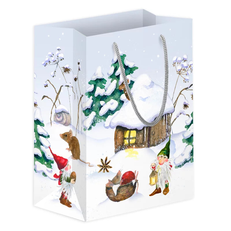 Weihnachtswichtel Geschenktasche GP19 von Daniela Drescher