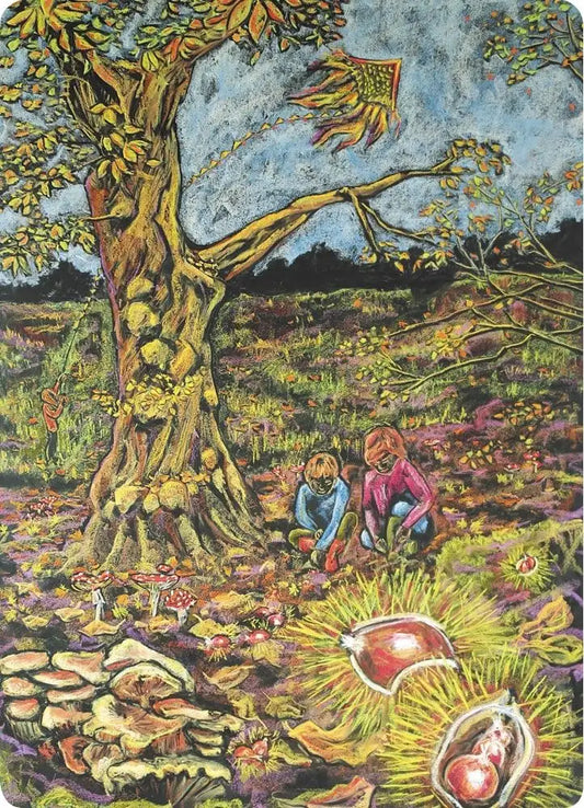 Herbstwind -  Postkarte Art.Nr.PKHE223