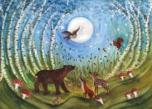 Waldbewohner - Postkarte - Art. Nr. PKHE211